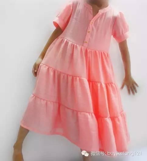 童装连衣裙成人试穿视频