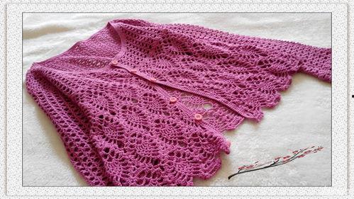 钩针成人开衫教程视频,轻松掌握成人开衫编织技巧